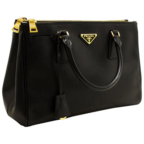 prada black luxe saffiano gold clasp bag|authentic prada saffiano.